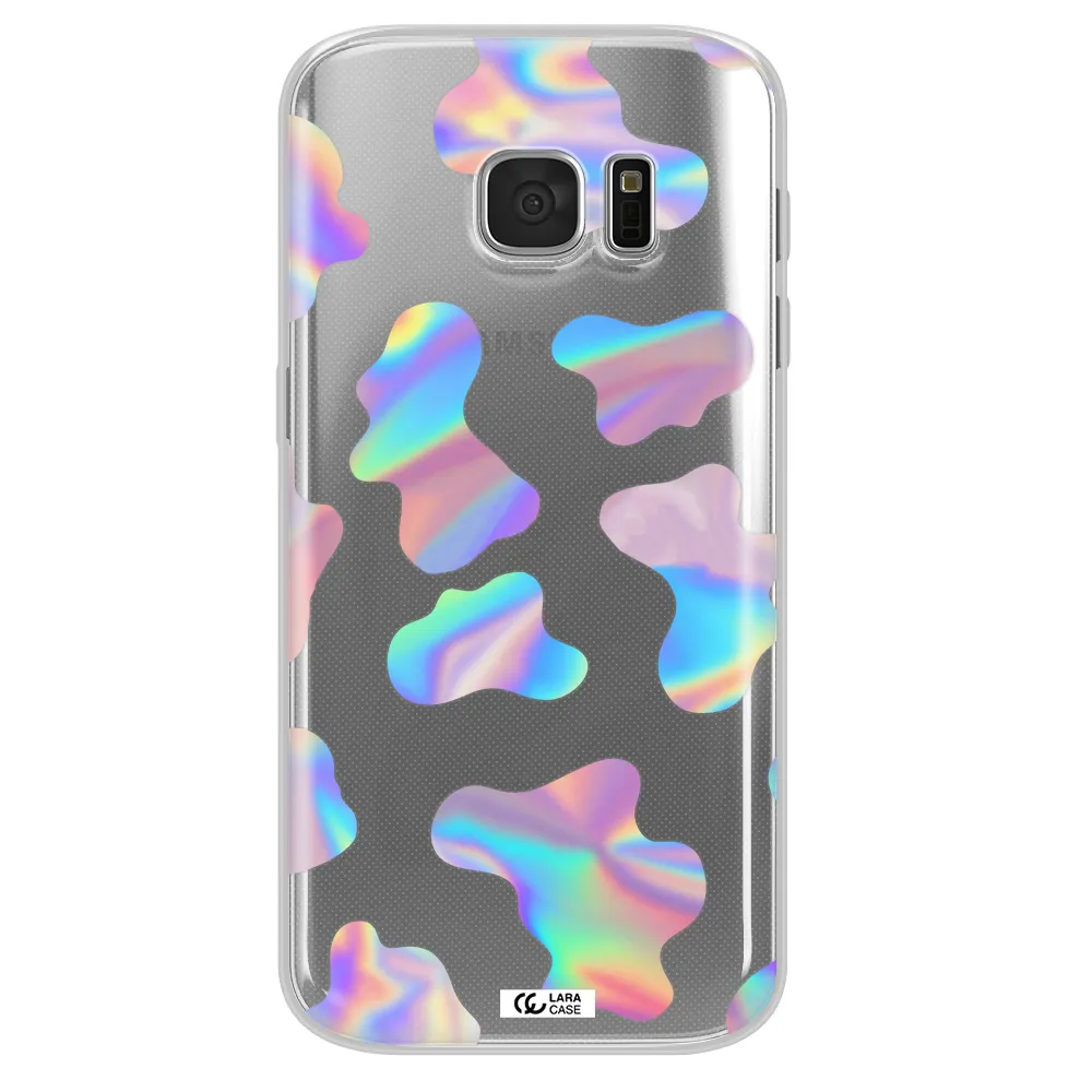 Colorful Spots Samsung S 7 Clear TPU Case