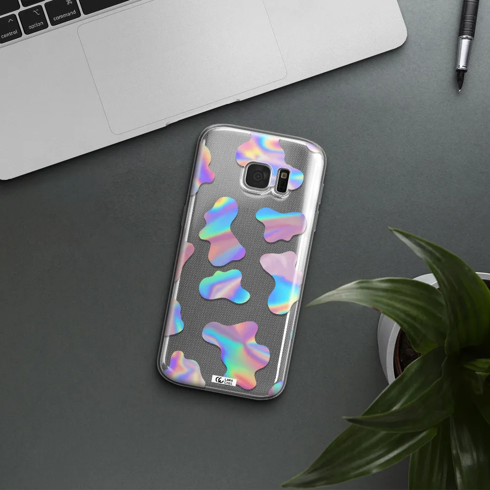 Colorful Spots Samsung S 7 Clear TPU Case