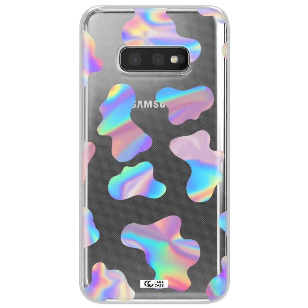 Colorful Spots Samsung S10e Clear TPU Case