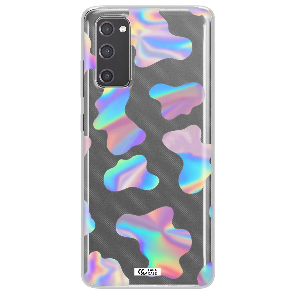 Colorful Spots Samsung S20 Fe Clear TPU Case