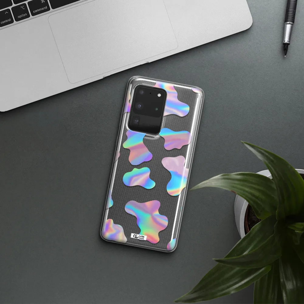 Colorful Spots Samsung S20 Ultra Clear TPU Case