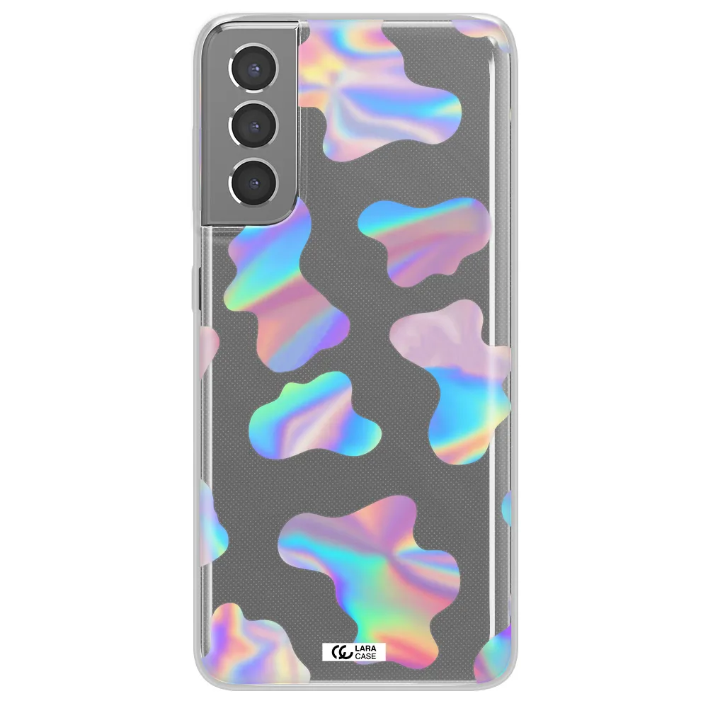 Colorful Spots Samsung S21 Plus Clear TPU Case