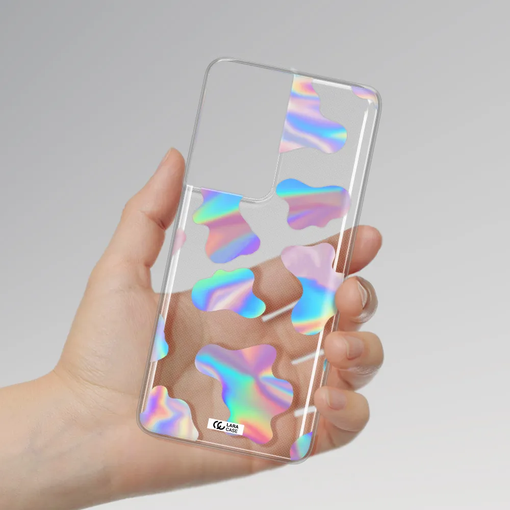 Colorful Spots Samsung S21 Ultra Clear TPU Case