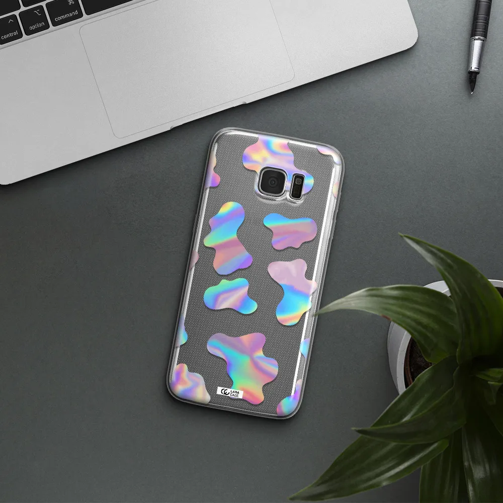Colorful Spots Samsung S7 Edge Clear TPU Case