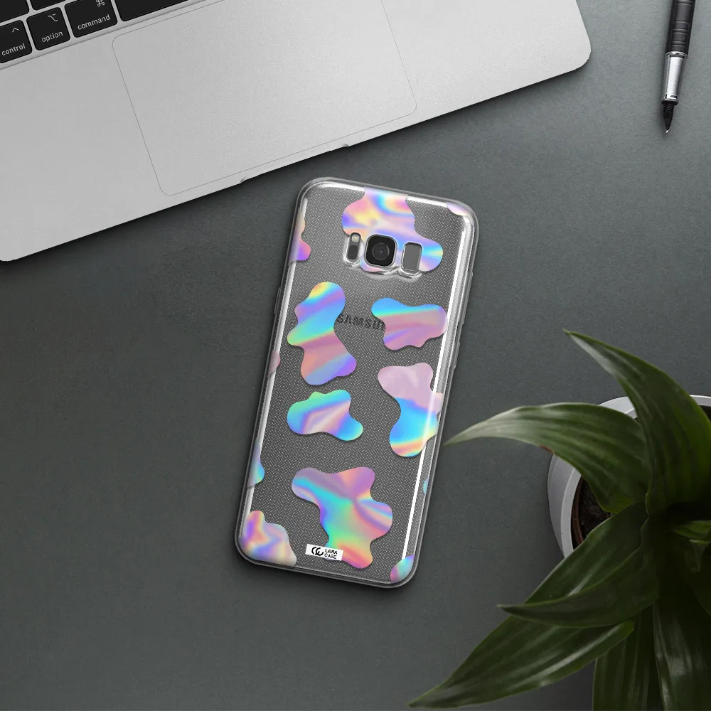 Colorful Spots Samsung S8 Clear TPU Case