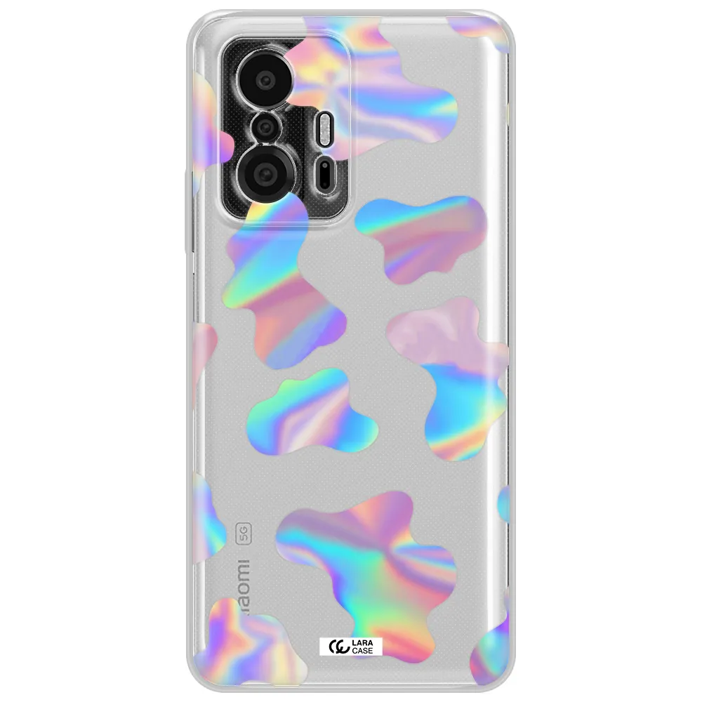 Colorful Spots Xiaomi 11T Pro Clear Tpu Case
