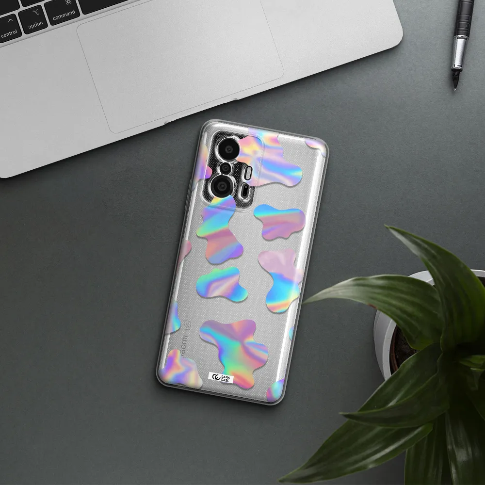Colorful Spots Xiaomi 11T Pro Clear Tpu Case