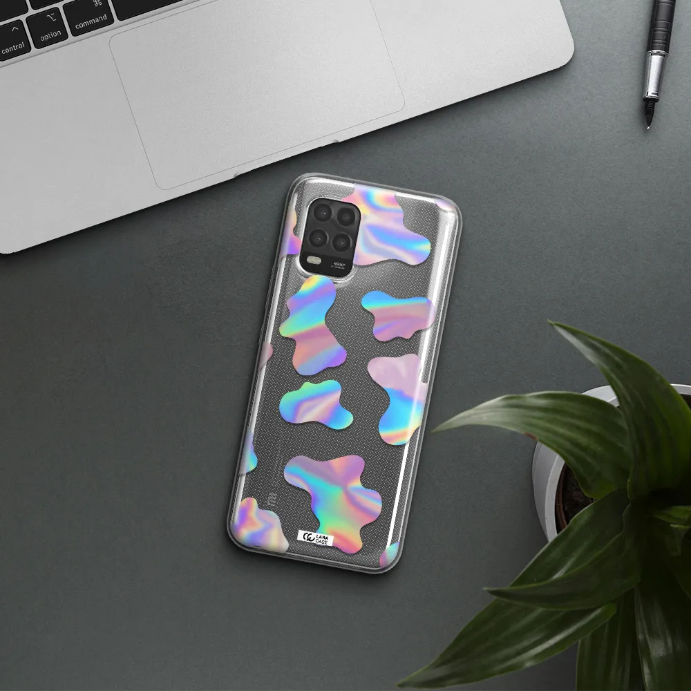 Colorful Spots Xiaomi Mi 10 Lite Clear TPU Case