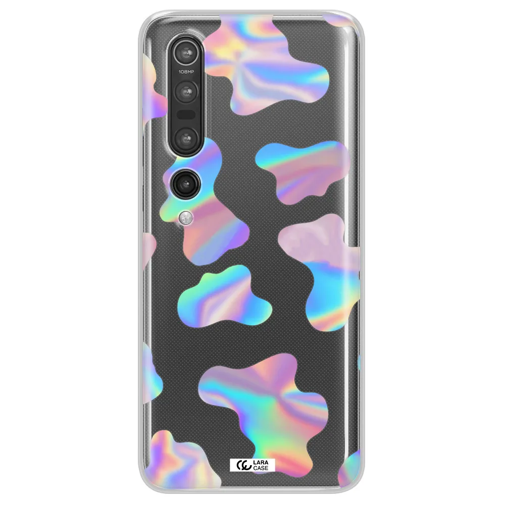 Colorful Spots Xiaomi Mi 10 Pro Clear TPU Case