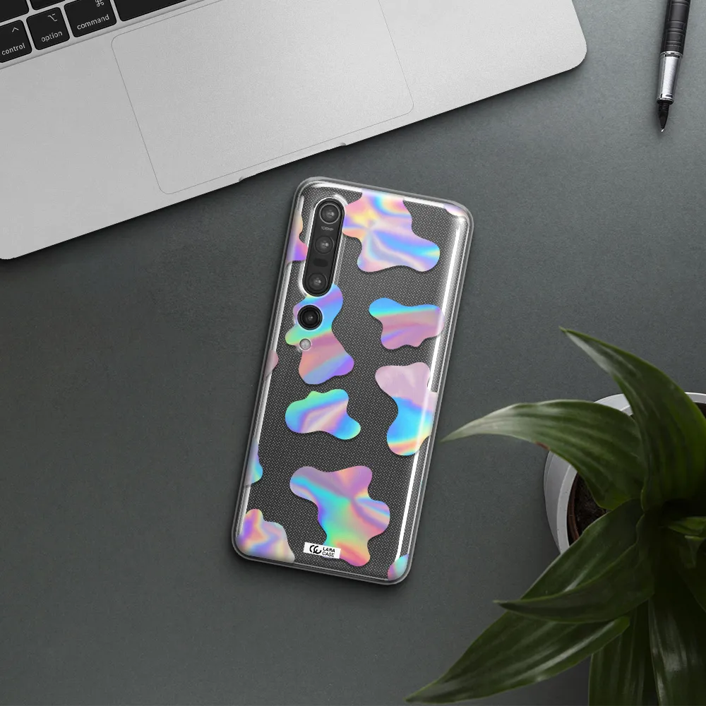 Colorful Spots Xiaomi Mi 10 Pro Clear TPU Case