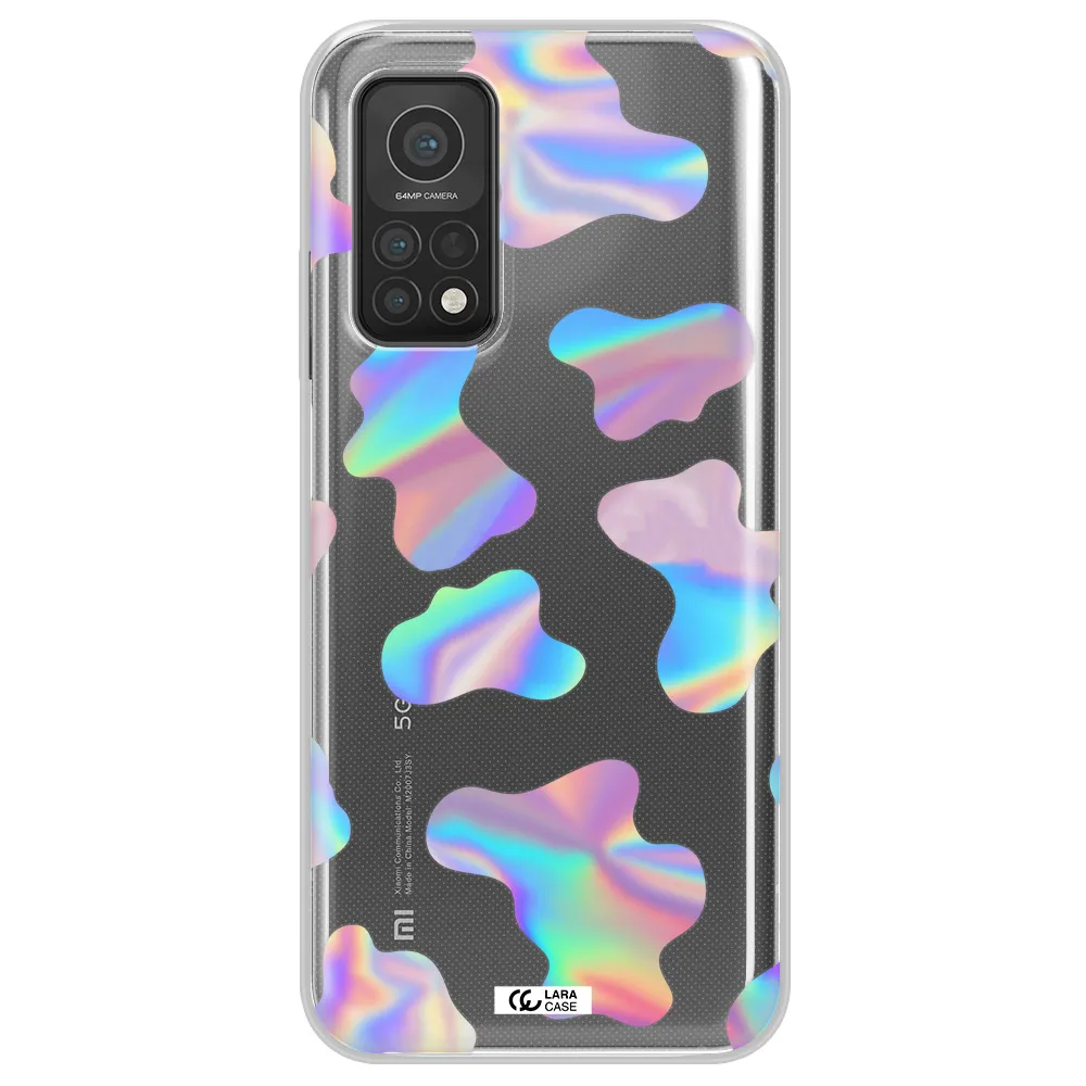 Colorful Spots Xiaomi Mi 10T Clear TPU Case