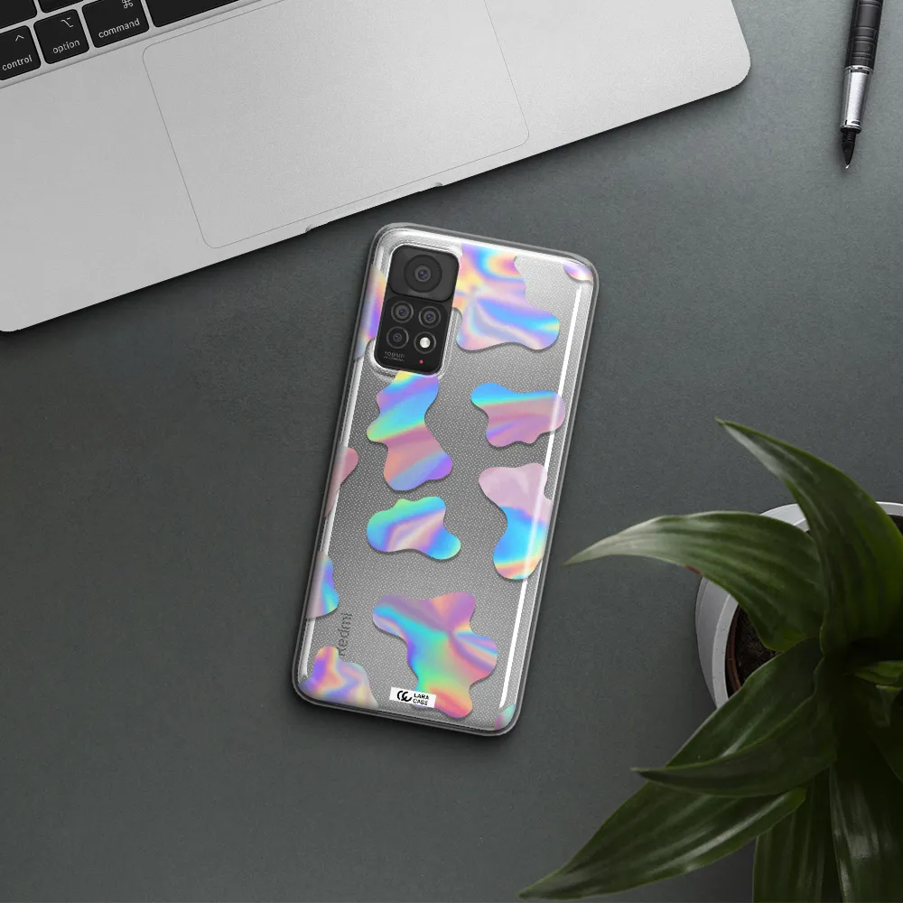Colorful Spots Xiaomi Note 11 Pro Clear TPU Case