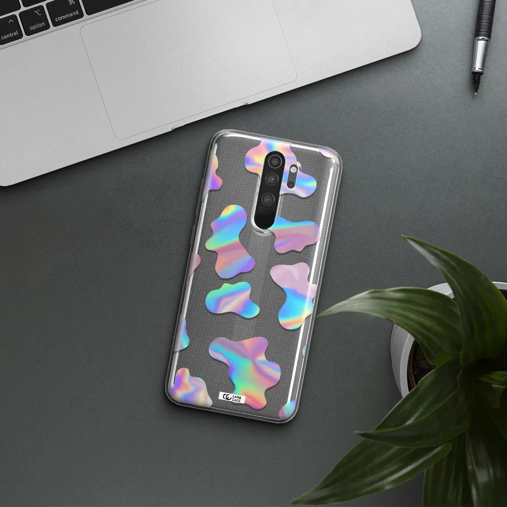 Colorful Spots Xiaomi Note 8 Pro Clear TPU Case