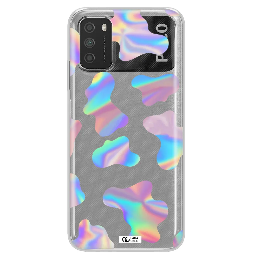 Colorful Spots Xiaomi Poco M3 Clear TPU Case