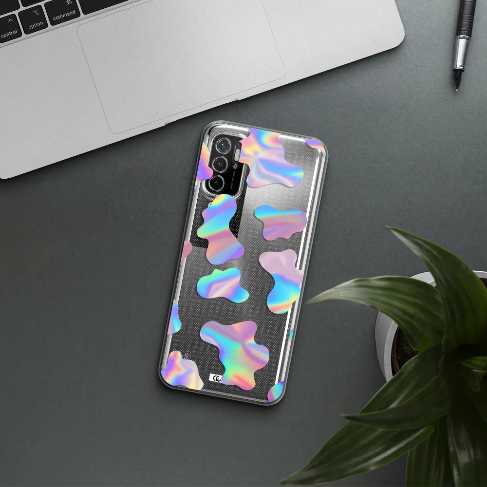 Colorful Spots Xiaomi Poco M3 Pro Clear Tpu Case