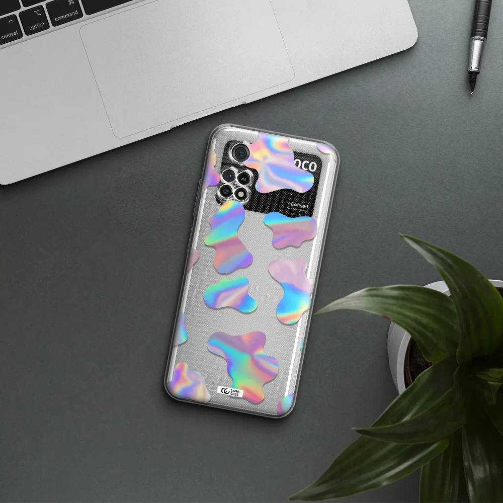 Colorful Spots Xiaomi Poco M4 Pro 4G Clear Tpu Case