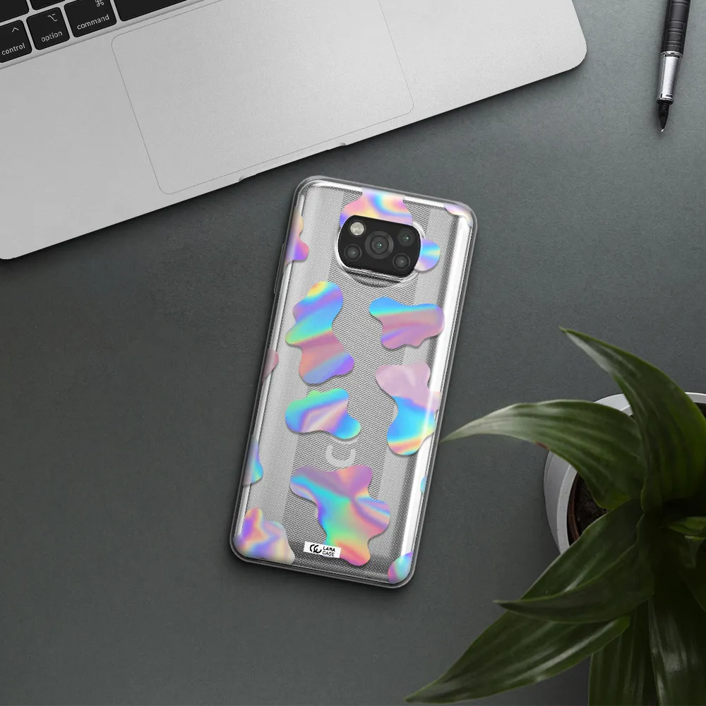 Colorful Spots Xiaomi Poco X3 Clear TPU Case