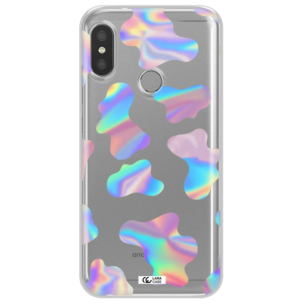 Colorful Spots Xiaomi Redmi 6 Pro Clear TPU Case