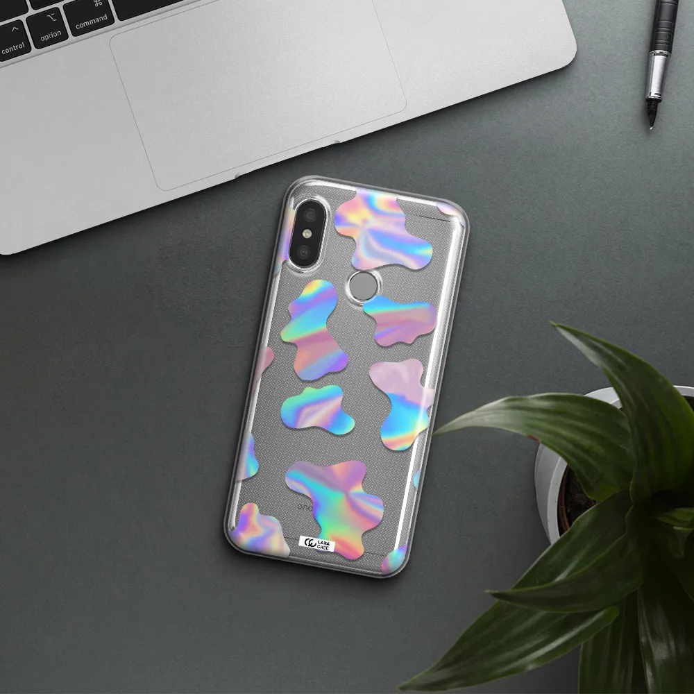 Colorful Spots Xiaomi Redmi 6 Pro Clear TPU Case