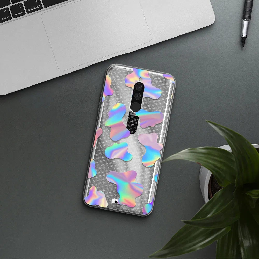 Colorful Spots Xiaomi Redmi 8 Clear Tpu Case