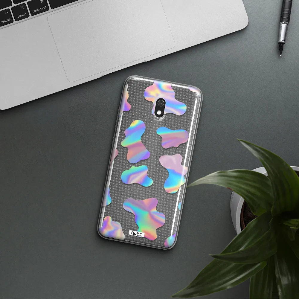 Colorful Spots Xiaomi Redmi 8A Clear TPU Case