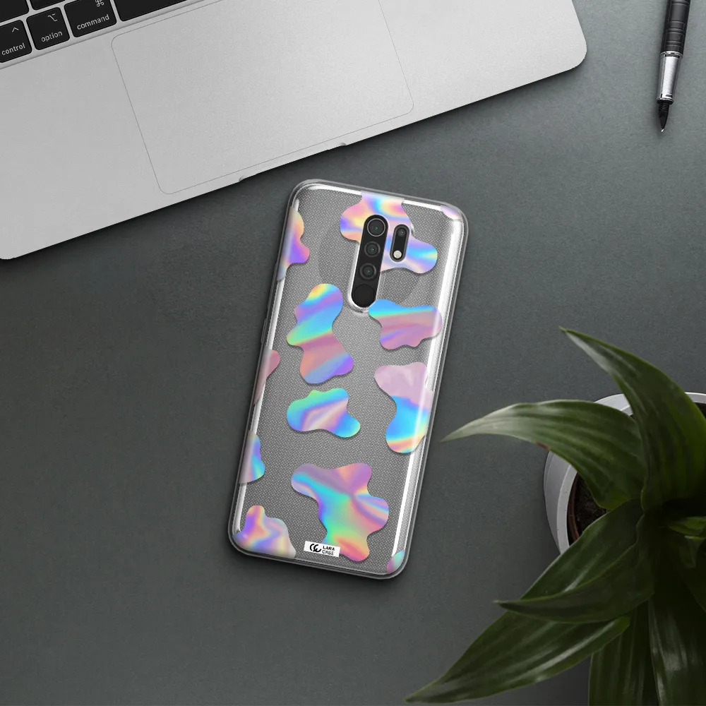 Colorful Spots Xiaomi Redmi 9 Clear TPU Case