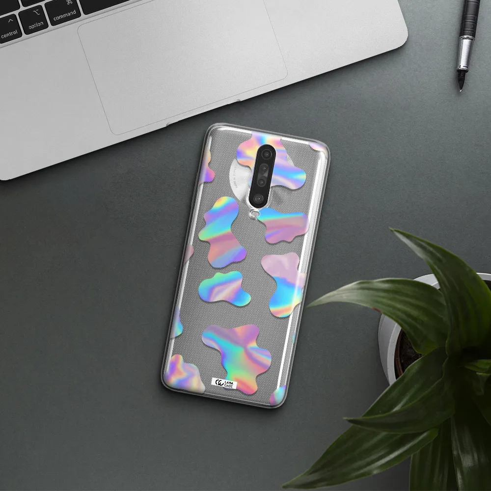 Colorful Spots Xiaomi Redmi K30 Clear TPU Case