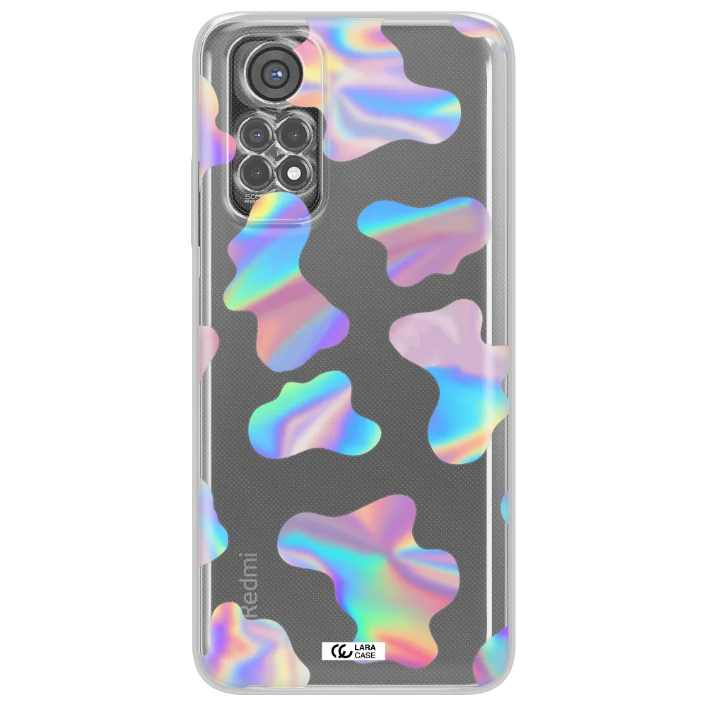 Colorful Spots Xiaomi Redmi Note 11S Clear Tpu Case