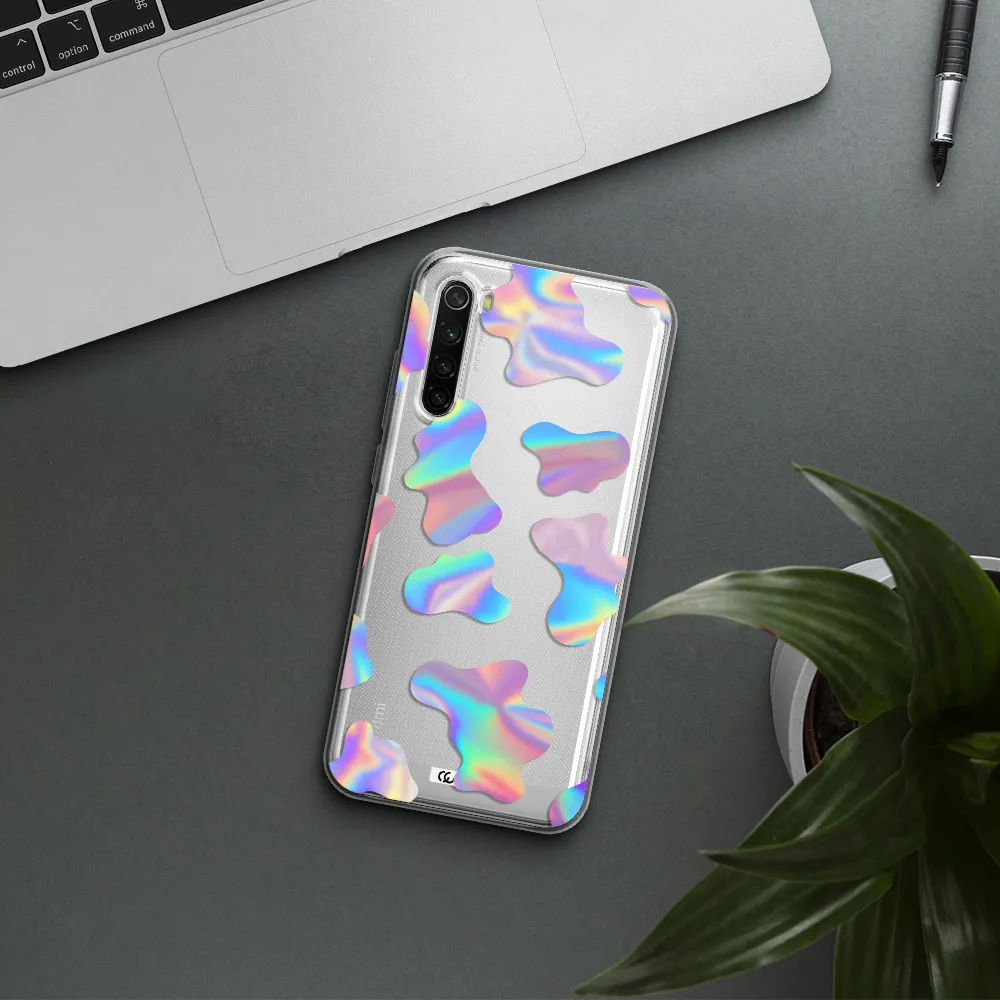 Colorful Spots Xiaomi Redmi Note 8T Clear Tpu Case