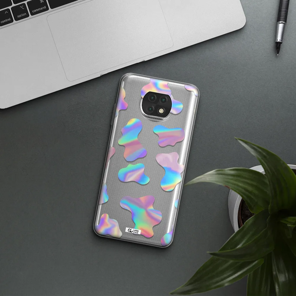 Colorful Spots Xiaomi Redmi Note 9T Clear Tpu Case
