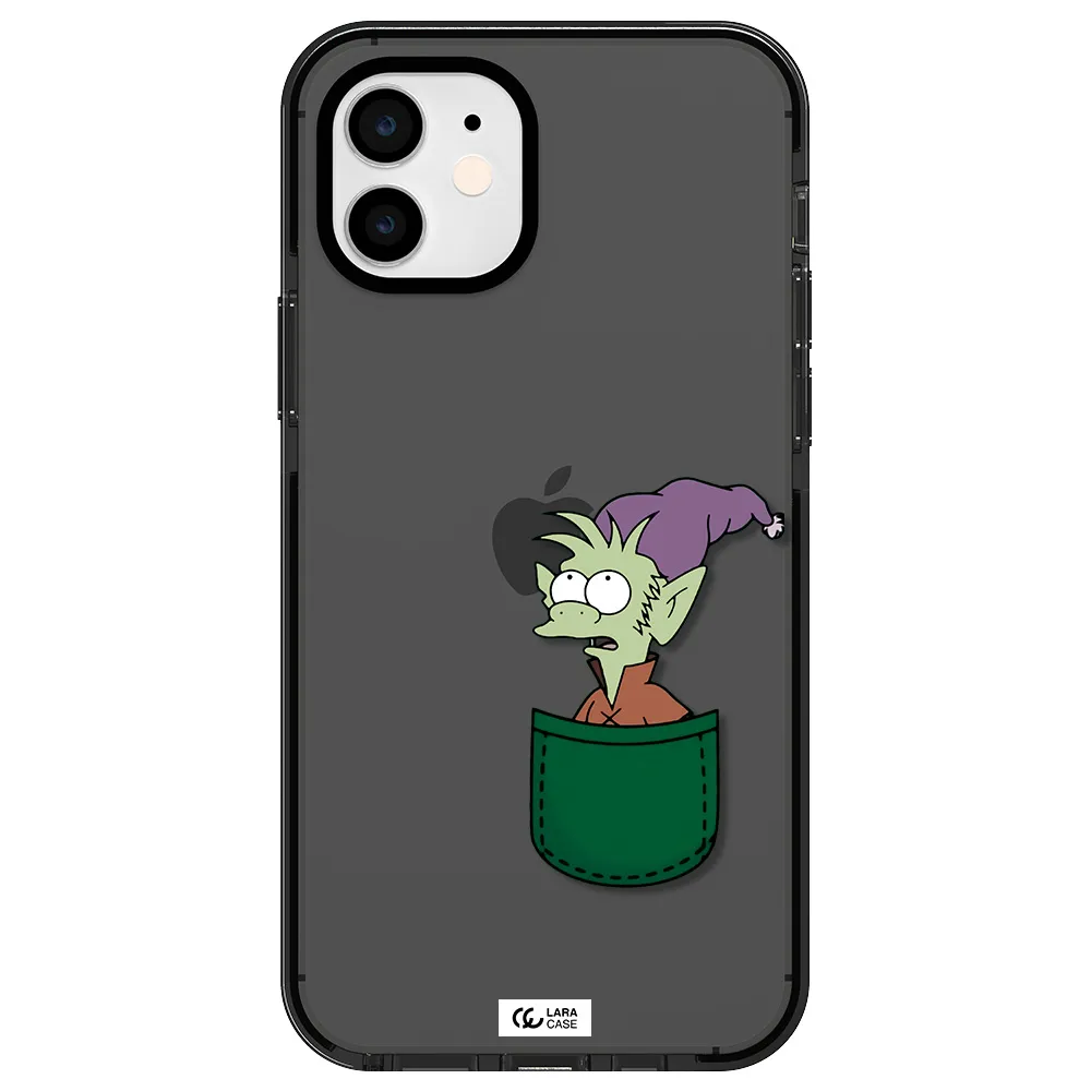 Elfo Apple iPhone 11 impact Smoke Black Case