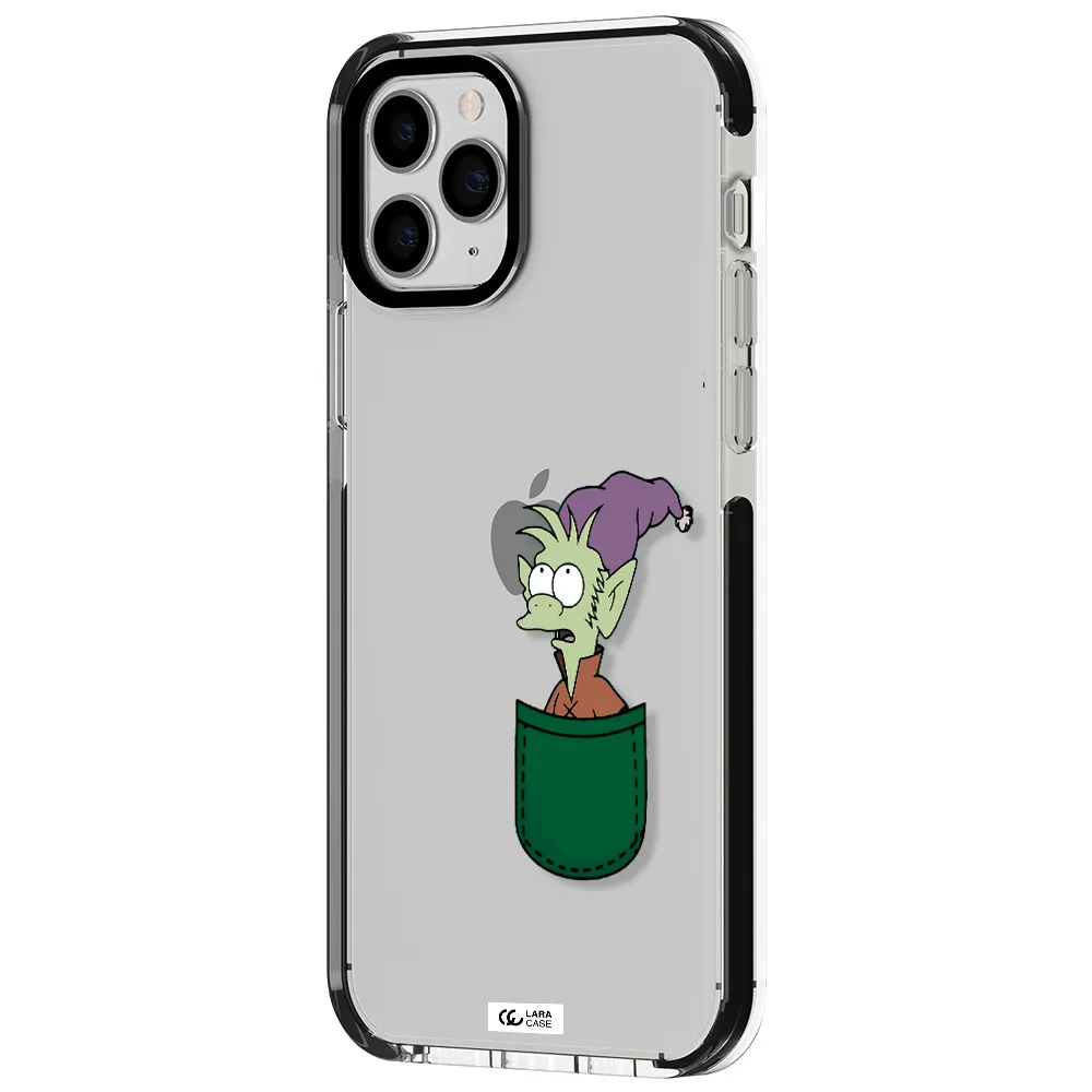 Elfo Apple iPhone 11 pro impact black border Case