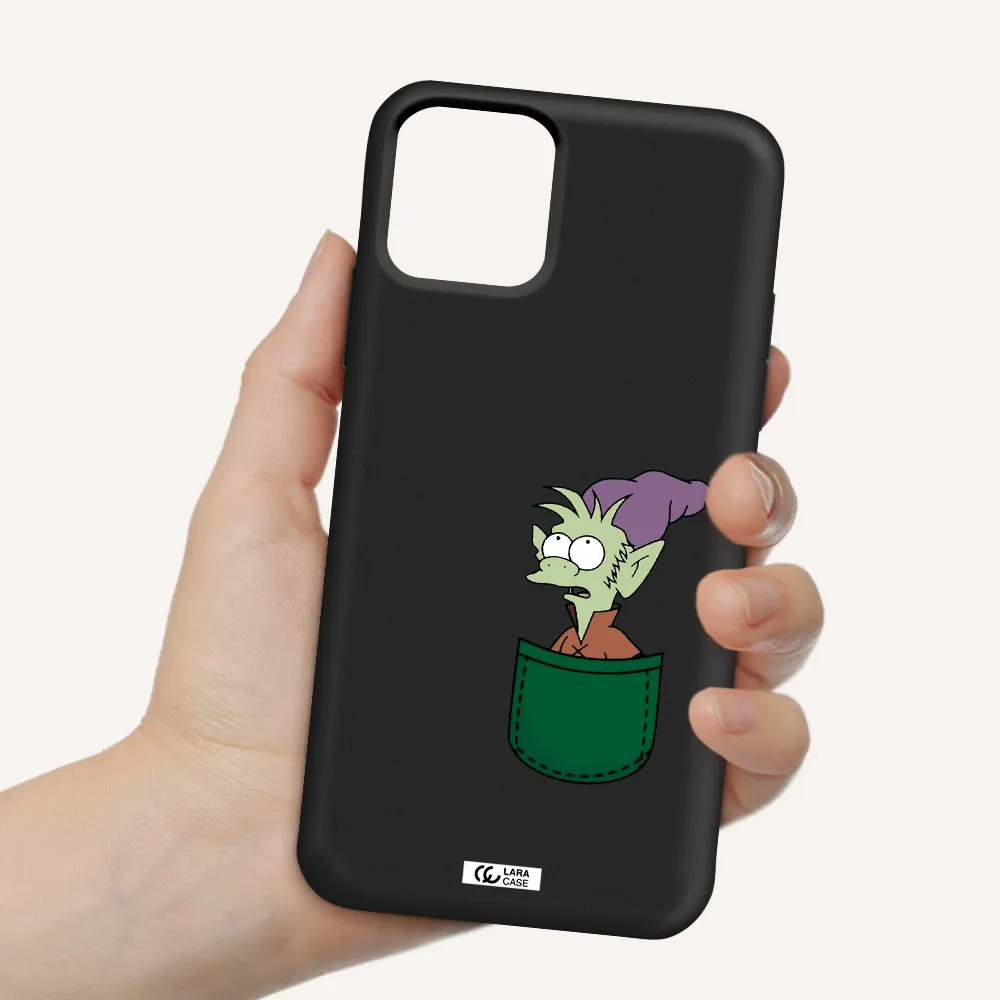 Elfo Apple iPhone 11 pro Silicone black Case