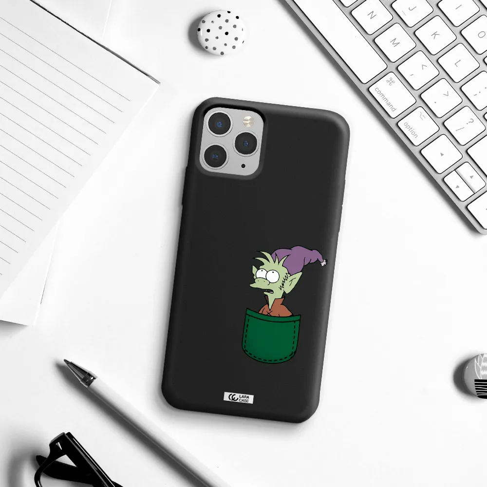 Elfo Apple iPhone 11 pro Silicone black Case
