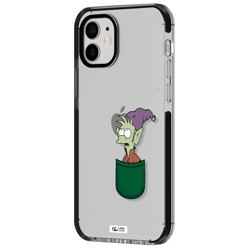 Elfo Apple iPhone 12 impact black border Case