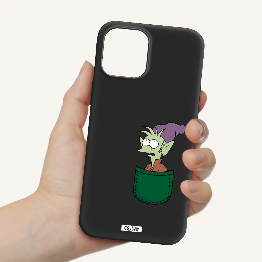 Elfo Apple iPhone 12 pro Silicone black Case