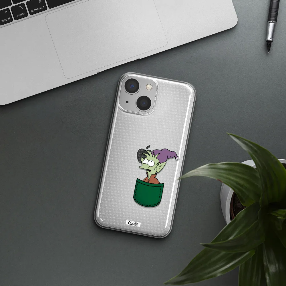 Elfo Apple iPhone 13 mini Clear TPU Case