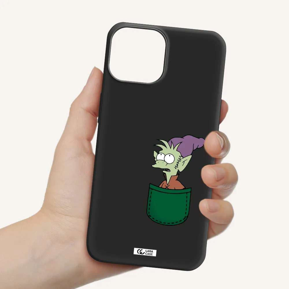 Elfo Apple iPhone 13 mini Silicone black Case