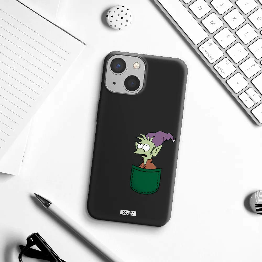 Elfo Apple iPhone 13 mini Silicone black Case