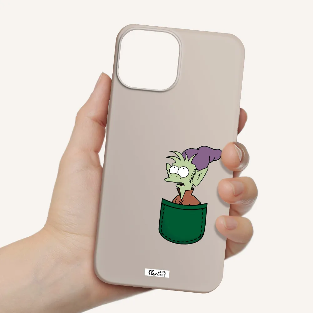 Elfo Apple iPhone 13 mini Silicone Stone Case