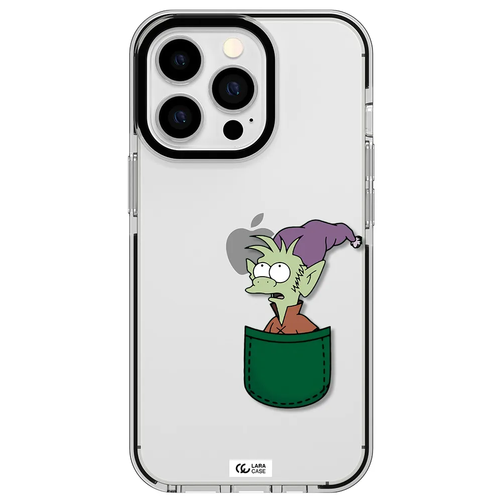 Elfo Apple iPhone 13 Pro impact black border Case