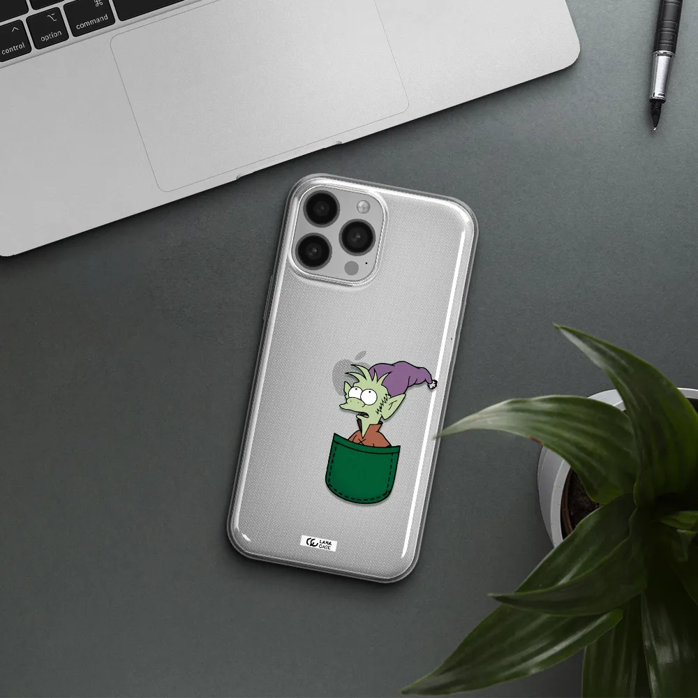 Elfo Apple iPhone 13 Pro Max Clear TPU Case