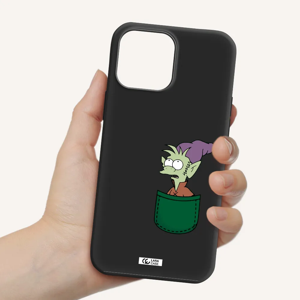 Elfo Apple iPhone 13 Pro Silicone black Case