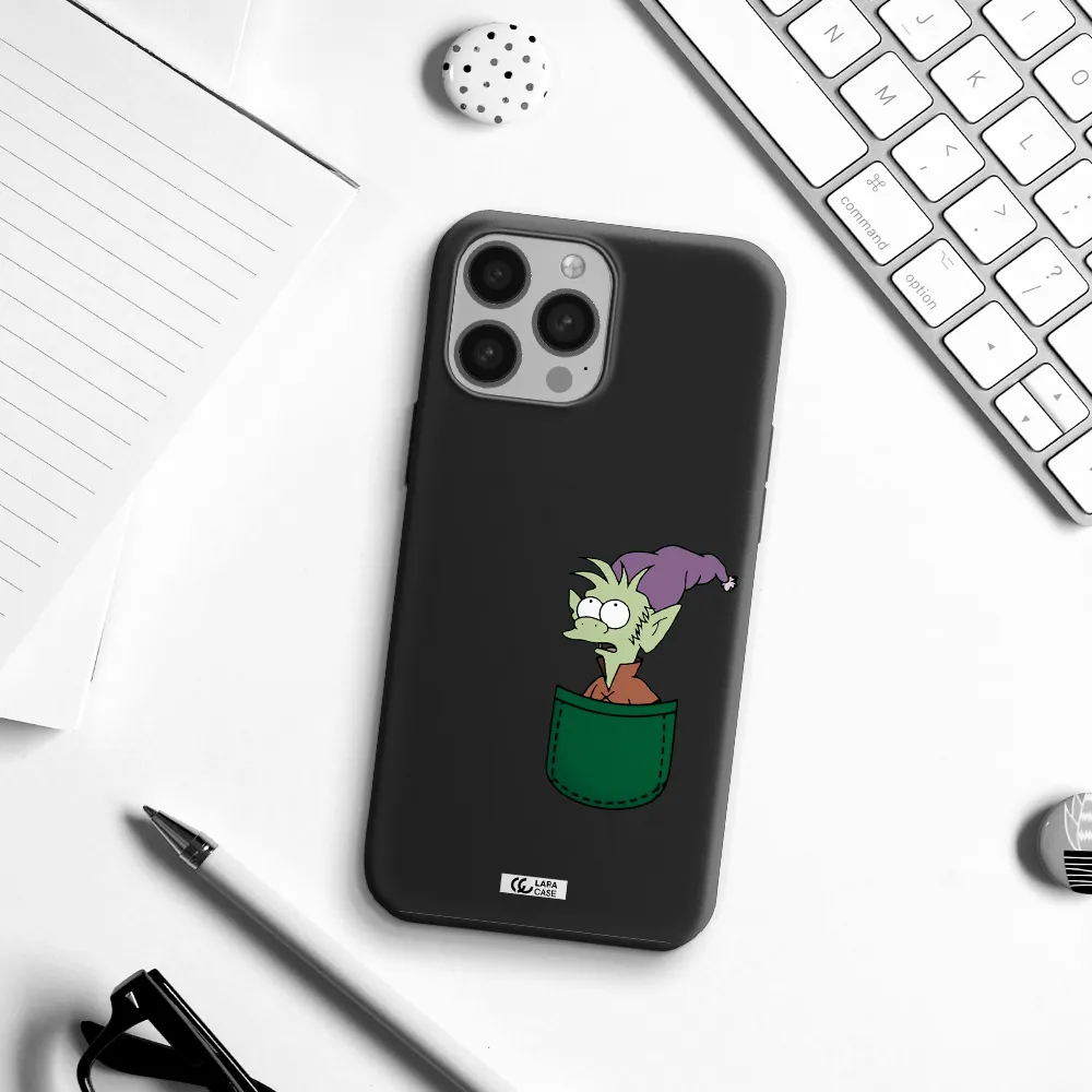 Elfo Apple iPhone 13 Pro Silicone black Case