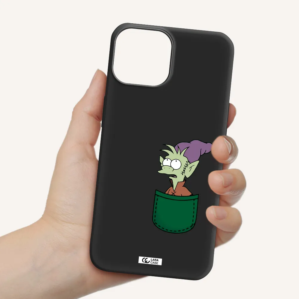 Elfo Apple iPhone 13 Silicone black Case