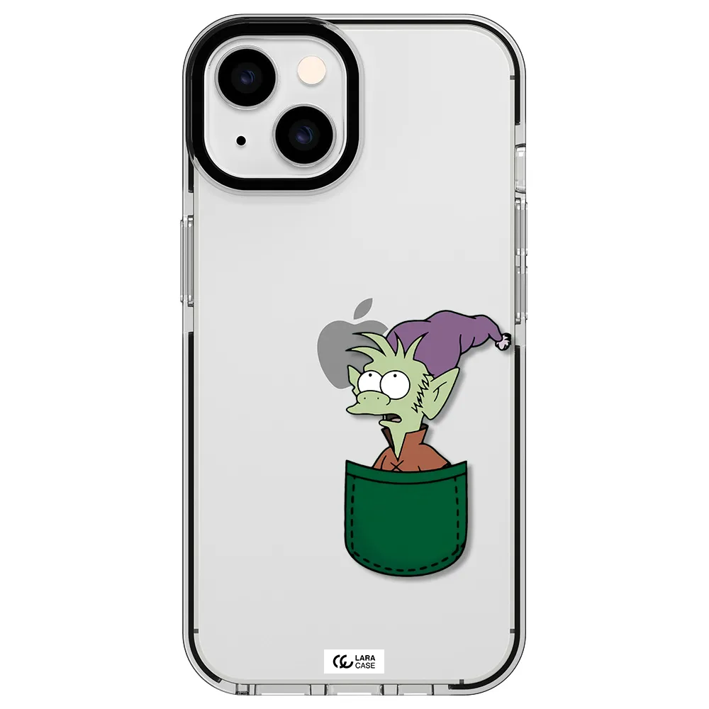 Elfo Apple iPhone 14 impact black border Case