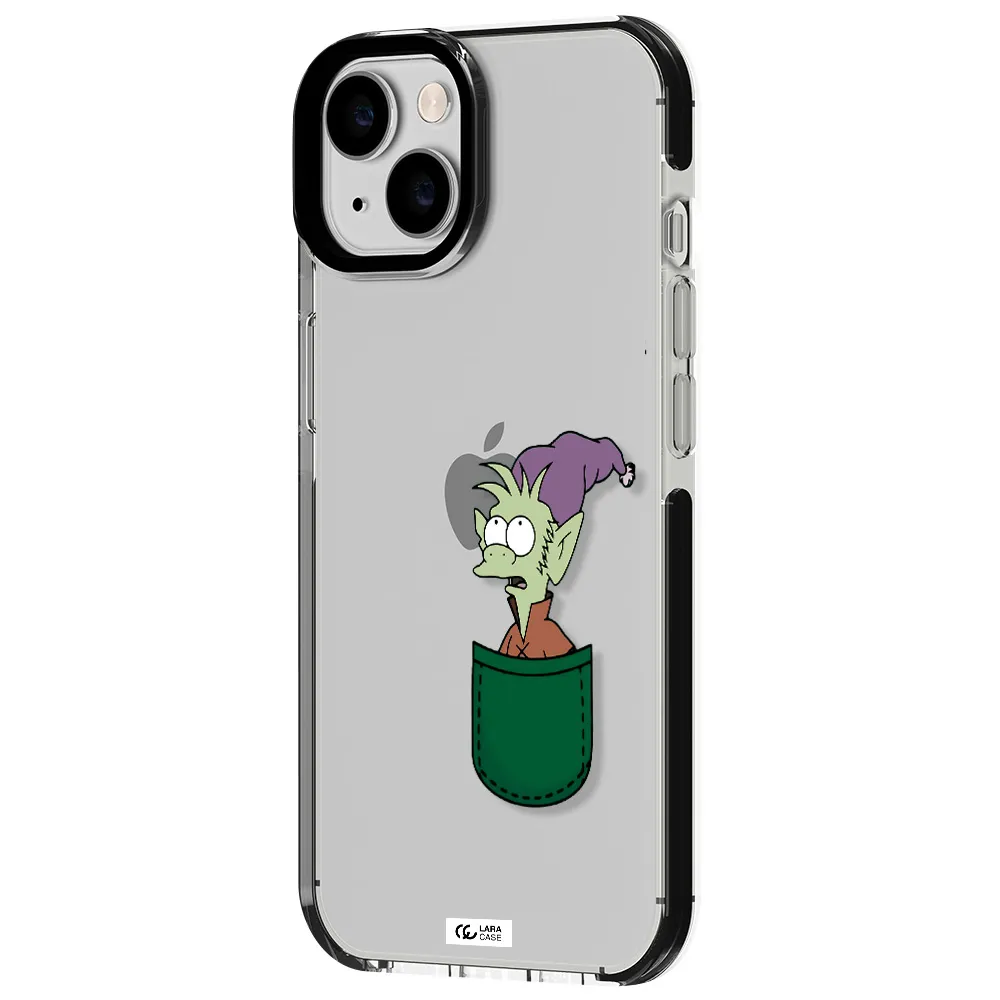 Elfo Apple iPhone 14 impact black border Case