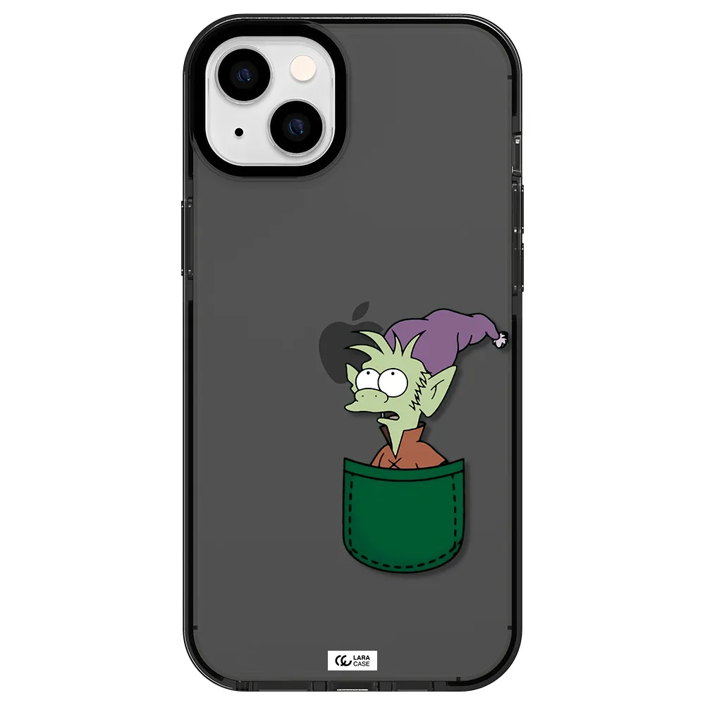 Elfo Apple iPhone 14 plus impact Smoke Black Case