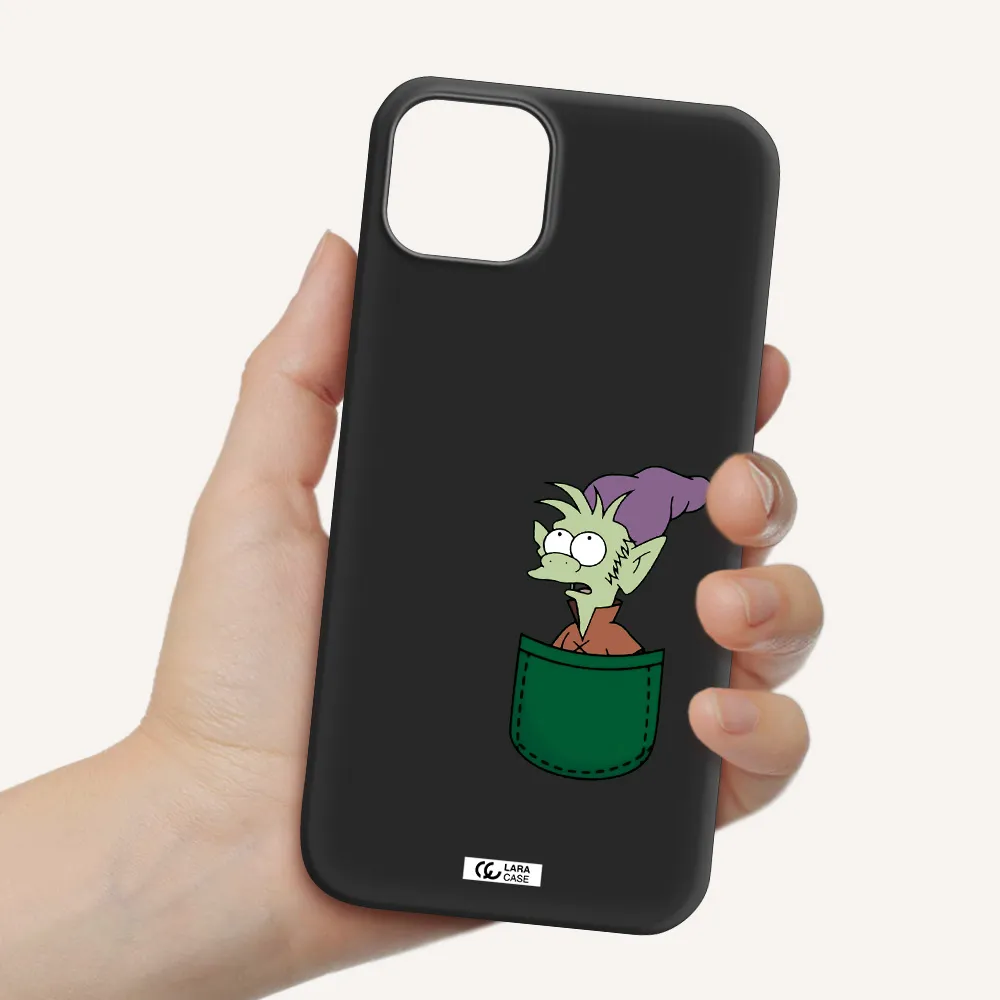 Elfo Apple iPhone 14 plus Silicone black Case