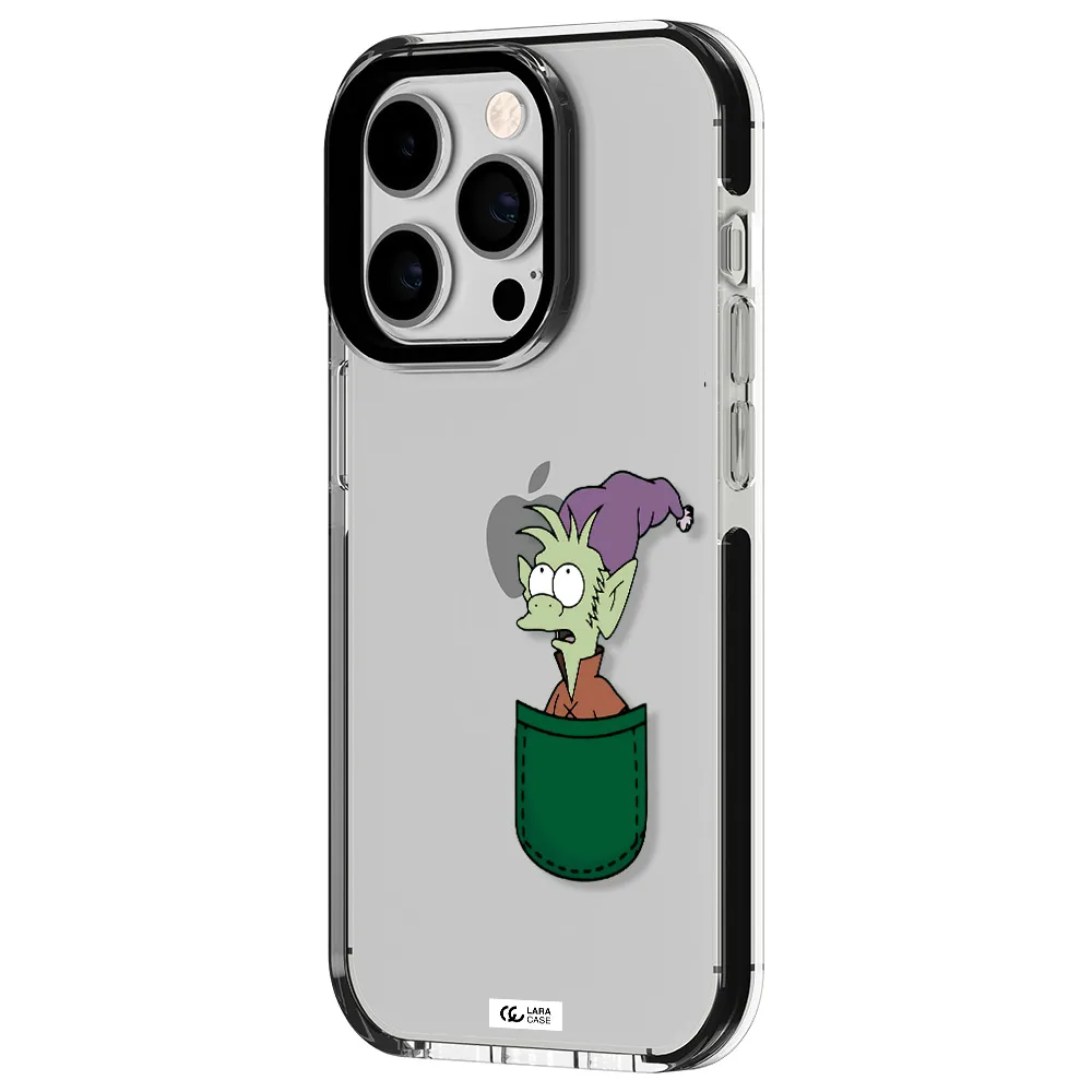 Elfo Apple iPhone 14 pro impact black border Case